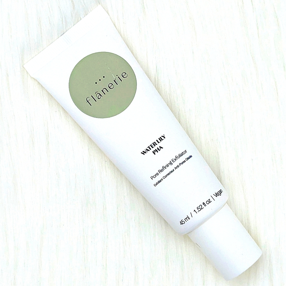 🔴 FLANERIE Water Lily PHA Pore Refining Exfoliator
